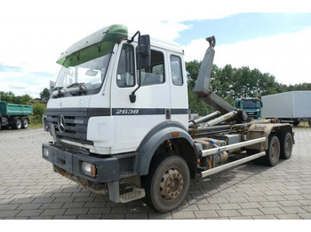 Hook lift truck Mercedes-Benz SK 2638 6x4 Abrollkipper Blatt Hanschatung AP Ac 