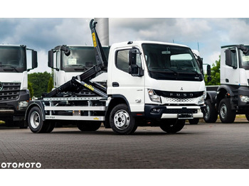 Hook lift truck Mitsubishi Fuso 9C18 + KING HZ6R Hooklift