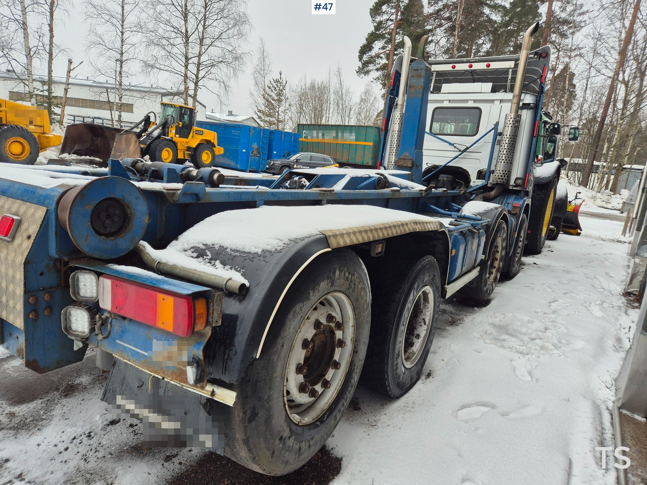 Hook lift truck Scania 124G 360 Koukkulava