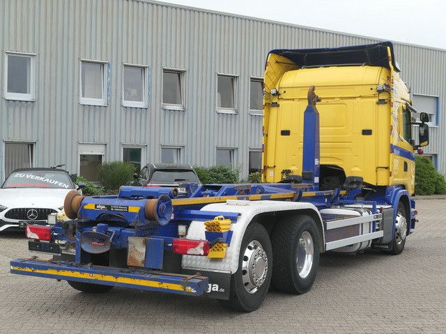 Hook lift truck Scania G 450 LB  6x2, VDL S-21-6200, Klima, Alu-Felgen