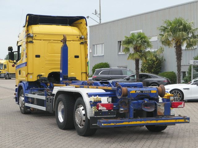 Hook lift truck Scania G 450 LB  6x2, VDL S-21-6200, Klima, Alu-Felgen