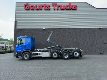 Hook lift truck Scania G 560 NGS XT 8X2/6 TRIPLE + VDL S-30-6400 HAAKAR 