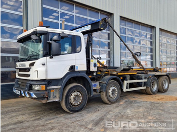 Hook lift truck  Scania P410