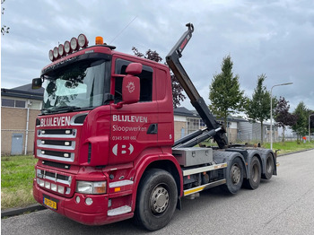 Hook lift truck Scania R480 8X2 2009 vdl 30 ton only 455.000 km