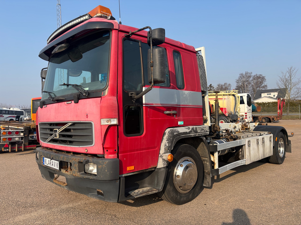 Hook lift truck Volvo FL6 H