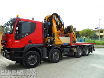 Iveco 500 E5 incl. Effer 1750, 125tm crane. truck from Netherlands for ...