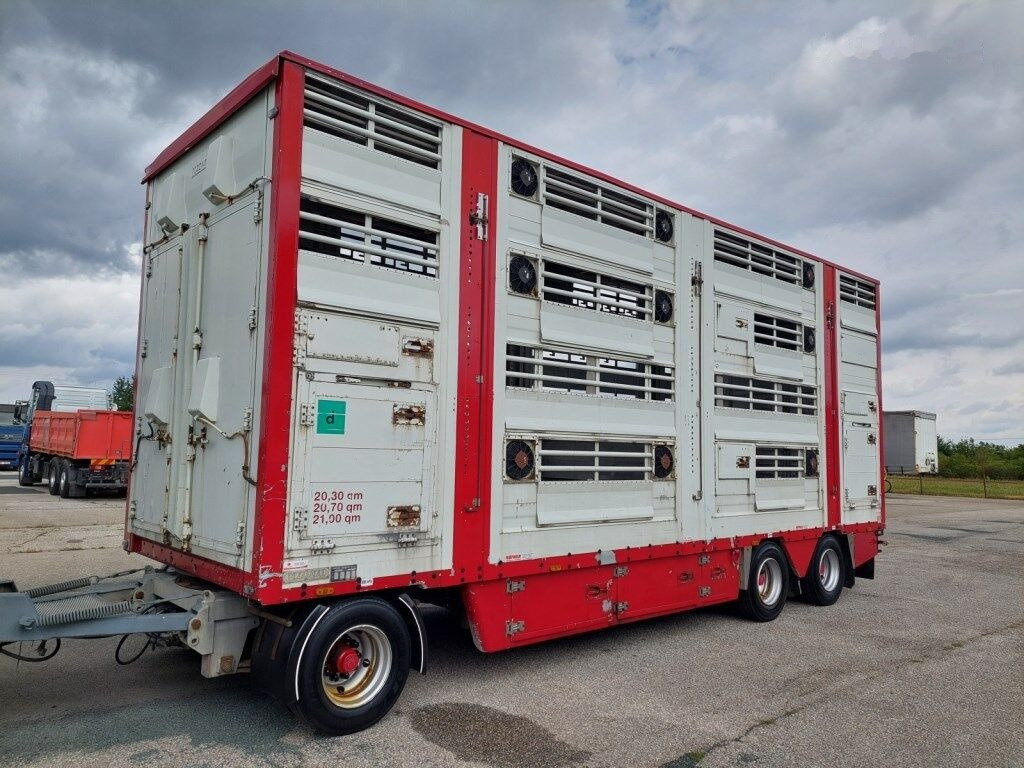 Livestock truck Pezzaioli RBA31-C tříosý