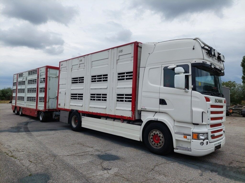 Livestock truck Pezzaioli RBA31-C tříosý