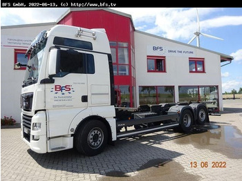 Container transporter/ Swap body truck MAN TGX 26.500 6x2-4 LL Standard Wechsler: picture 2