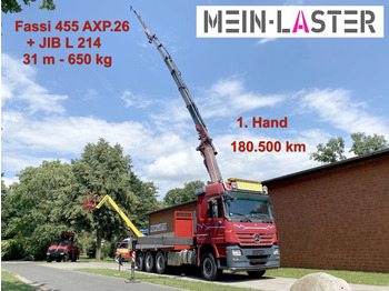 Crane truck MERCEDES-BENZ Actros