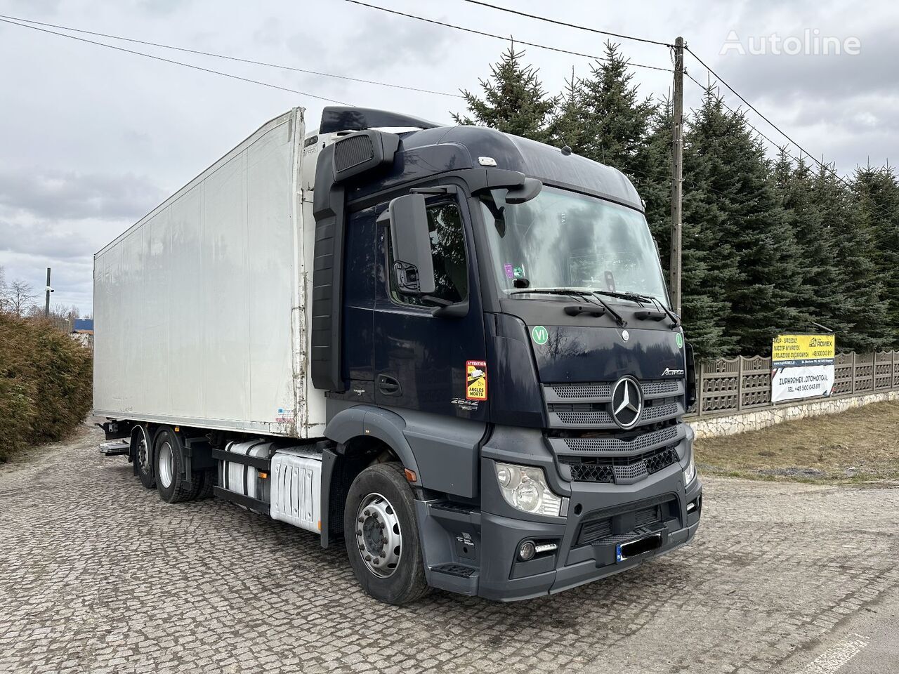 Leasing of Refrigerator truck Mercedes-Benz ACTROS MP4 2542 in Poland