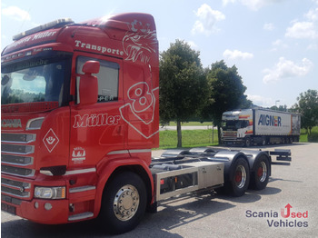 SCANIA R 580 LB6x4HNB FGST V8 !! - Cab chassis truck: picture 1