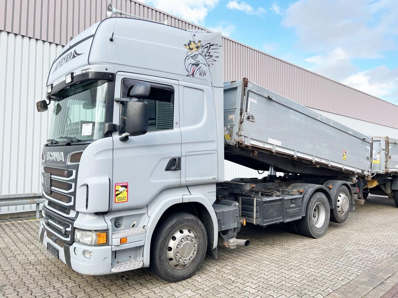 Scania R560 6x2 R560 6x2, V8, Retarder, Liftachse, Standklima,  Alu-Bordwände, ca. 15m³ for sale, Tipper, 43092 EUR - 7703198