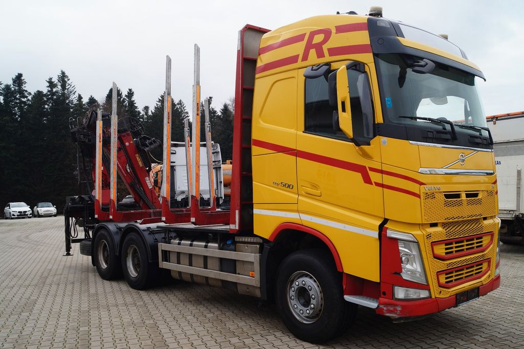 Timber truck Volvo FH 500 Holztrans. mit Penz 12Z9 Holzkran