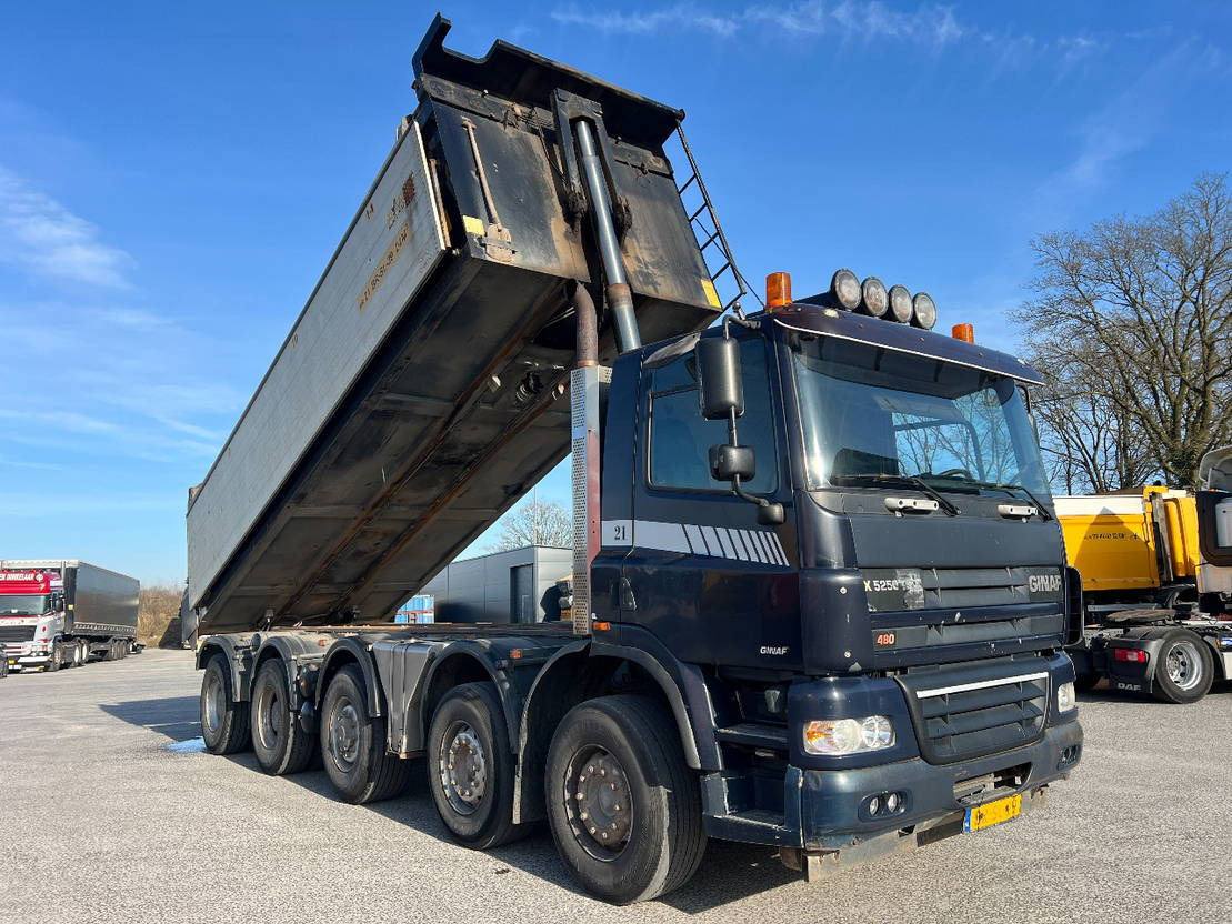 Tipper Ginaf X 5250 TS 10X4, Euro 3, 480pk