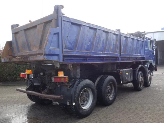 Tipper MAN 35-403 meiller kipper 8x8 manual pomp