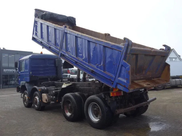 Tipper MAN 35-403 meiller kipper 8x8 manual pomp