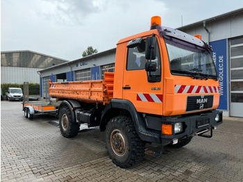 Tipper MAN L26 10.160 4x4 Meiller Kipper *3,5 T Anhänger 