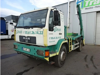 Tipper MAN LE 18.220 - big axle - full steel - manual gearbox