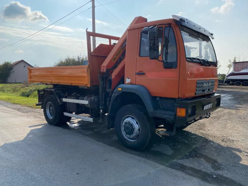 Tipper MAN LE 18-280 , 4X4 , Tipper , Palfinger PK 9501