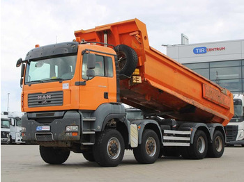 Tipper MAN TGA 41.480, 8X8, HARDOX 