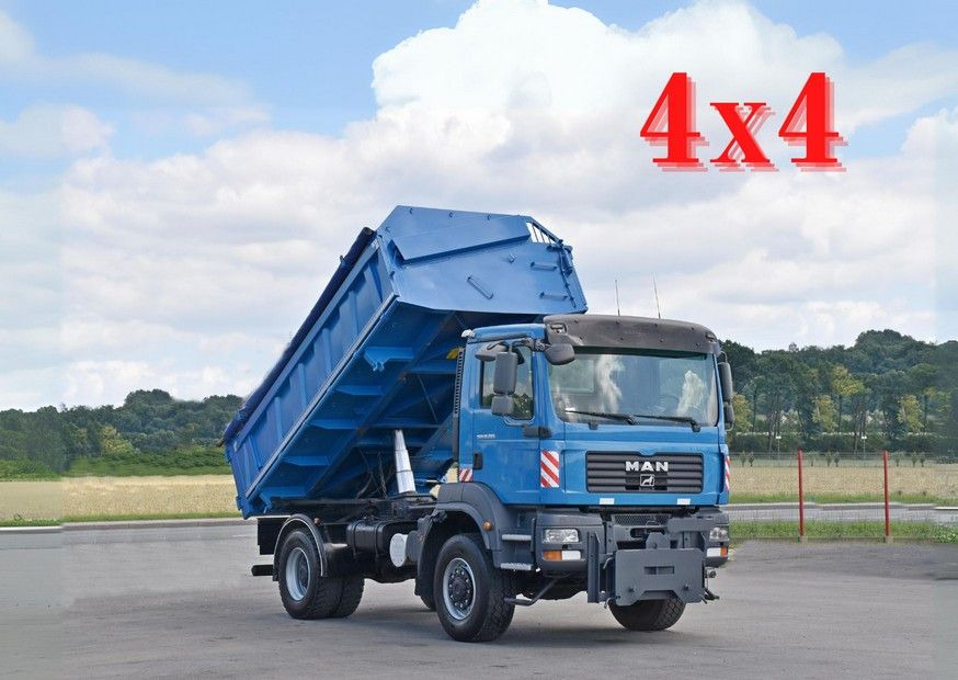 Tipper MAN TGM 18.280 * Kipper 4,35 m + BORDMATIC * TOP