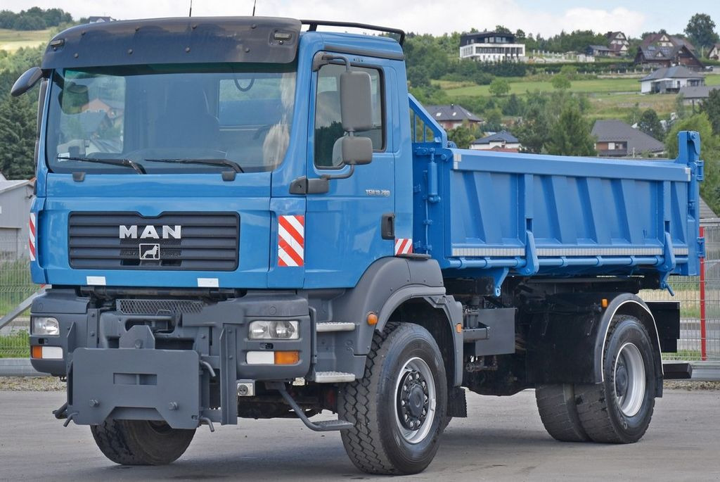 Tipper MAN TGM 18.280 * Kipper 4,35 m + BORDMATIC * TOP