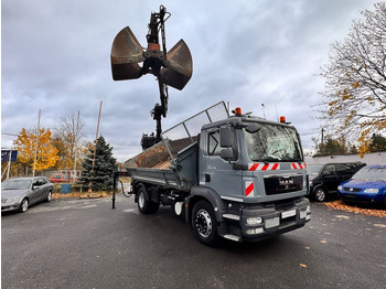 Tipper MAN TGM 18.290  Kipper Kran Bordmatik 