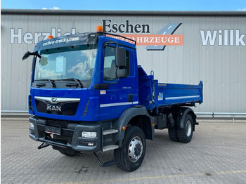 Tipper MAN TGM 18.340 4x4|MEILLER*47TKM*AHK*Reifen: 85%*AC 