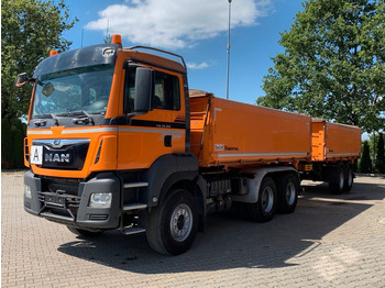 Tipper MAN TGS 26.500 6x4 Hiebenthal KAB24-S Kipper *Tandem 