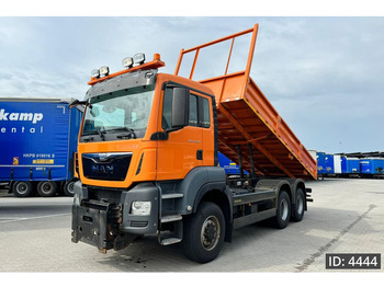 Tipper MAN TGS 33.440 Day Cab, Euro 5, / FULL STEEL / Only 49000km! / 6x6 / tipper / manual / top condition!