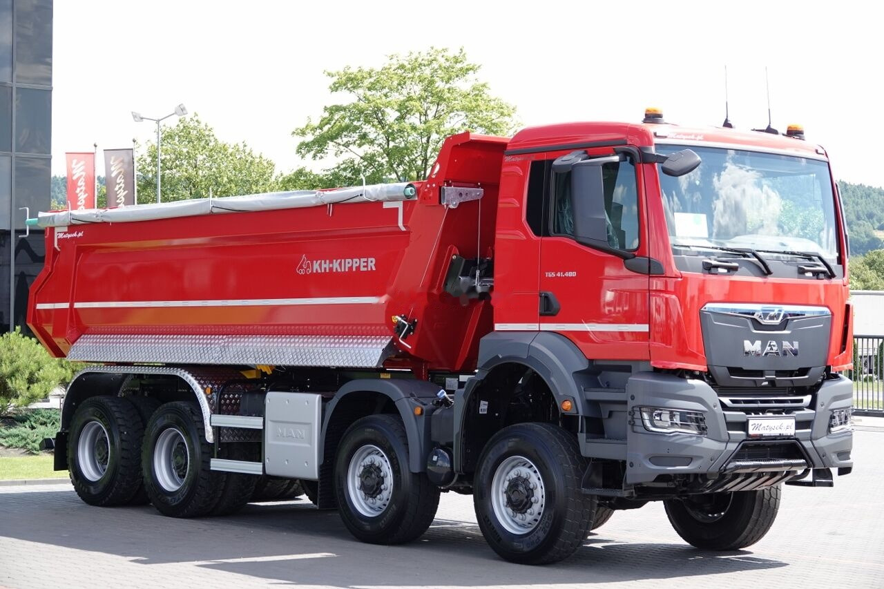 Tipper MAN TGS 41.480 / 8X8 / END DUMP KIPPER / MANUAL / BRAND NEW- 2024 /