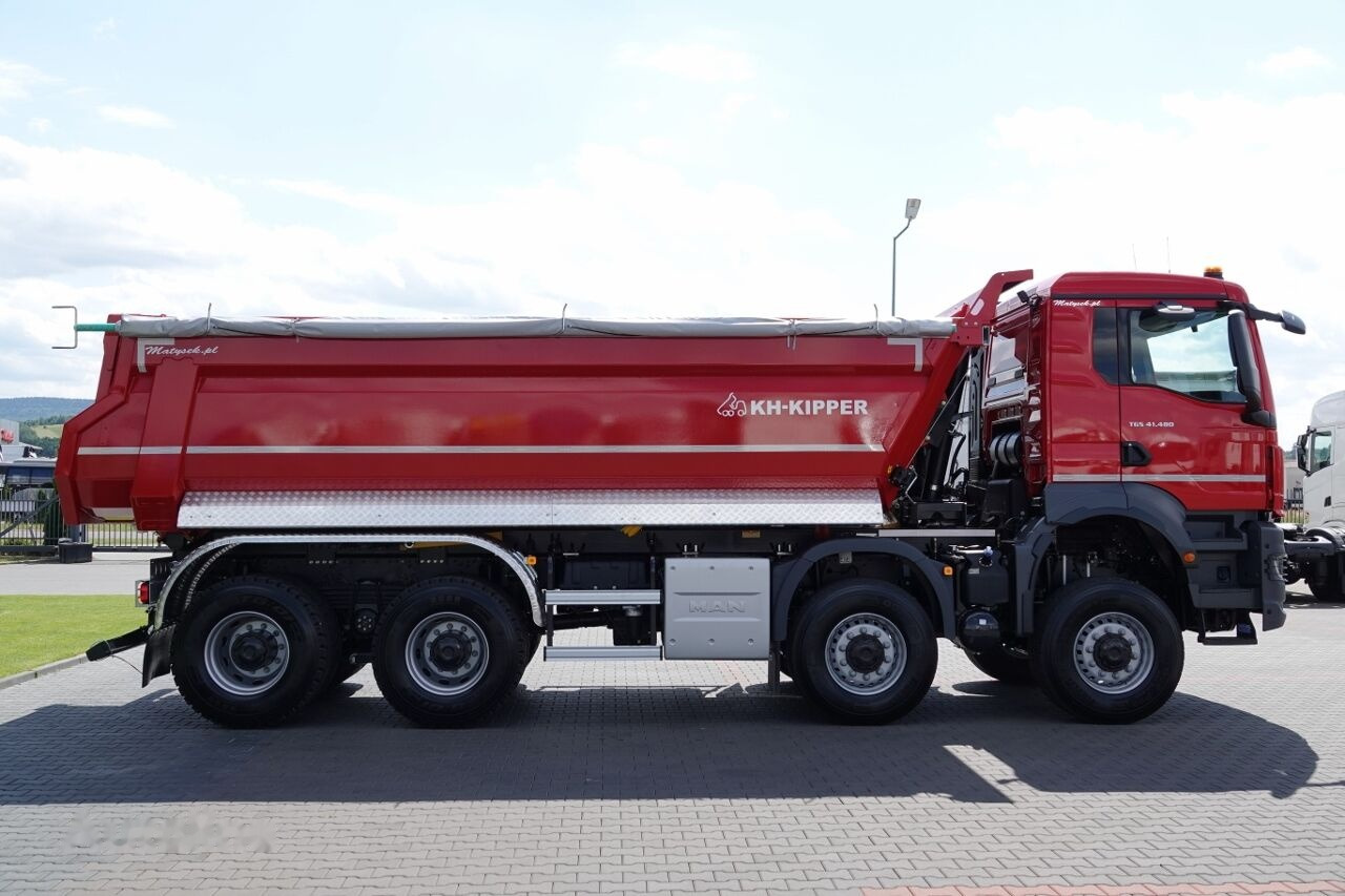 Tipper MAN TGS 41.480 / 8X8 / END DUMP KIPPER / MANUAL / BRAND NEW- 2024 /