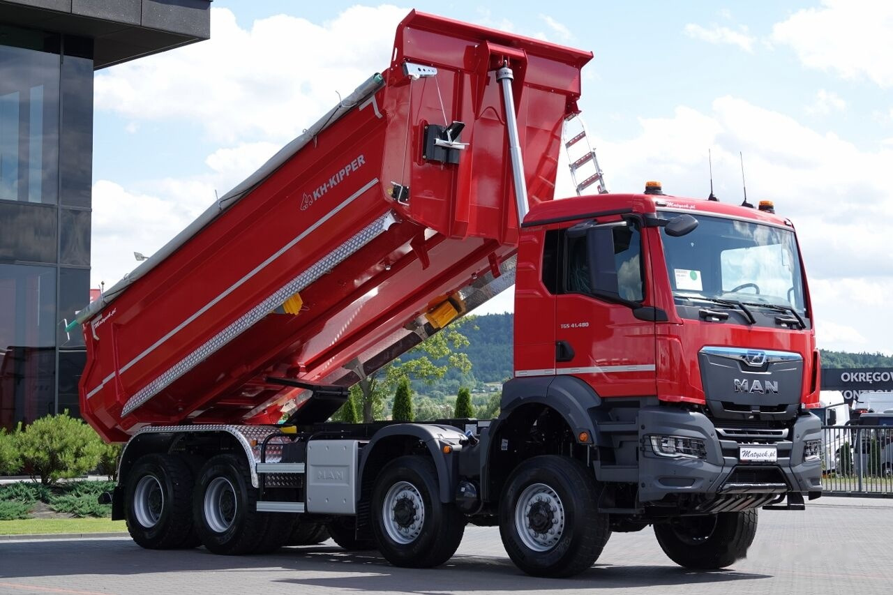 Tipper MAN TGS 41.480 / 8X8 / END DUMP KIPPER / MANUAL / BRAND NEW- 2024 /