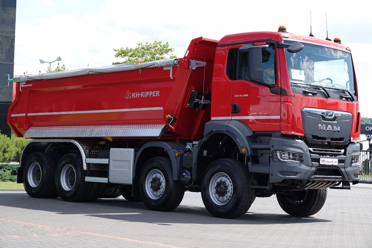 Tipper MAN TGS 41.480 / 8X8 / END DUMP KIPPER / MANUAL / BRAND NEW- 2024 /