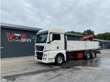 Tipper MAN TGX 26.440 EU6 LL Kempf mit Fassi Ladekran 