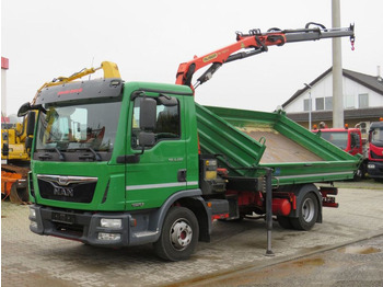 Tipper MAN TG-L 8.220 2-Achs Kipper Kran Paflinger 