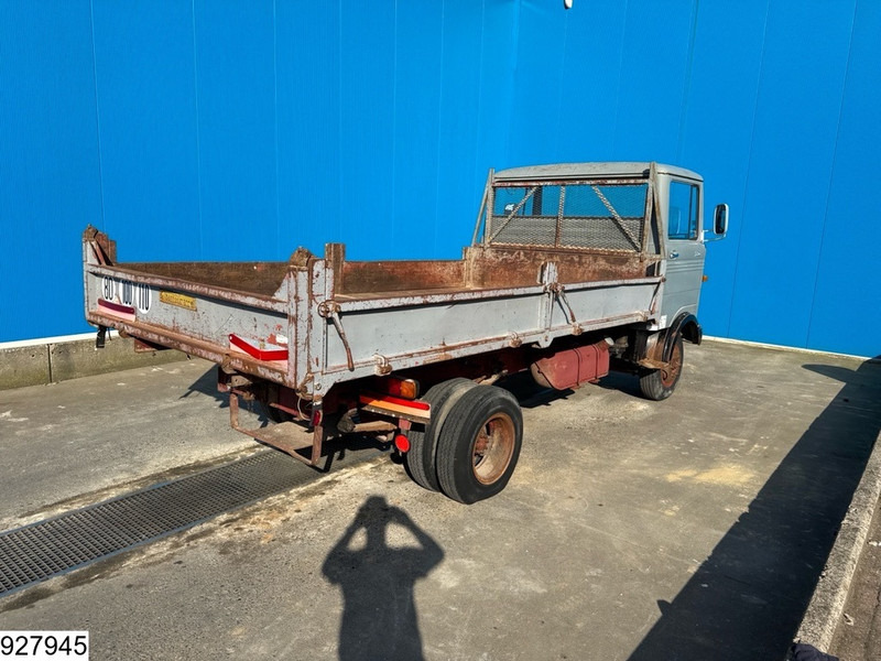 Tipper Mercedes-Benz 608 D Manual, Steel suspension, Bennes Marrel