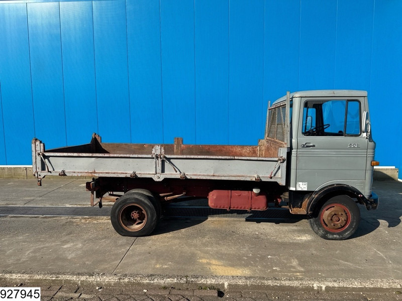 Tipper Mercedes-Benz 608 D Manual, Steel suspension, Bennes Marrel