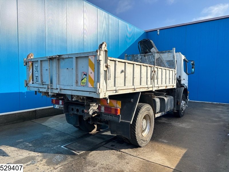 Tipper Mercedes-Benz Atego 1828 Manual, Steel Suspension, HIAB