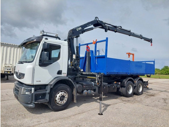 Tipper Renault Premium 6X4 380 HK - 16 s HR Hiab 144 B3