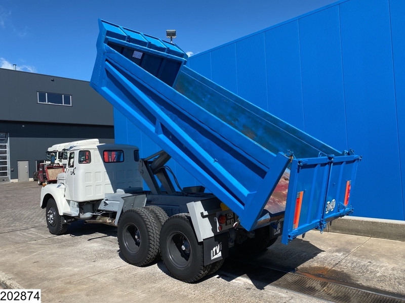 Tipper Scania 111 6x4, Torpedo, Manual, Steel Suspension