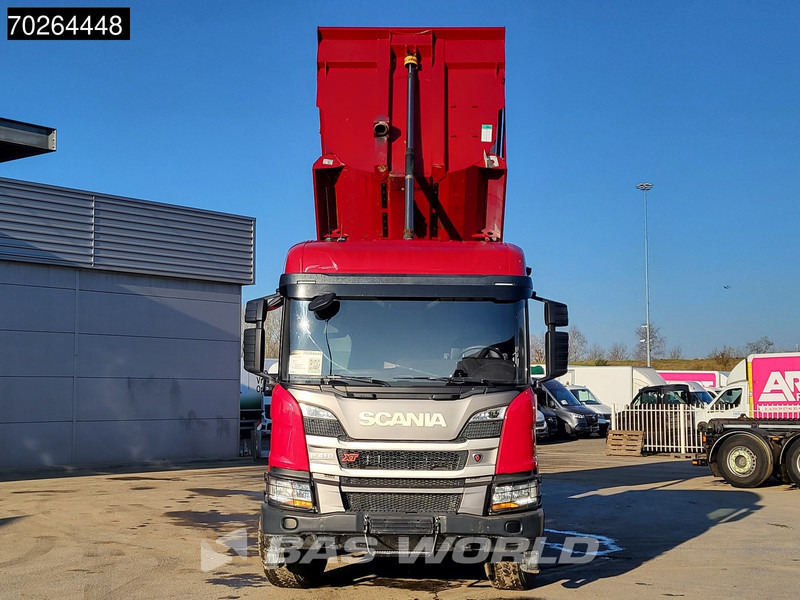 Tipper Scania P410 8X4 19m3 Big-Axle Steelsuspension Euro 6