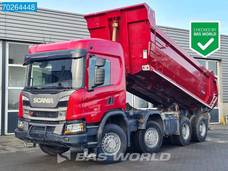 Tipper Scania P410 8X4 19m3 Big-Axle Steelsuspension Euro 6