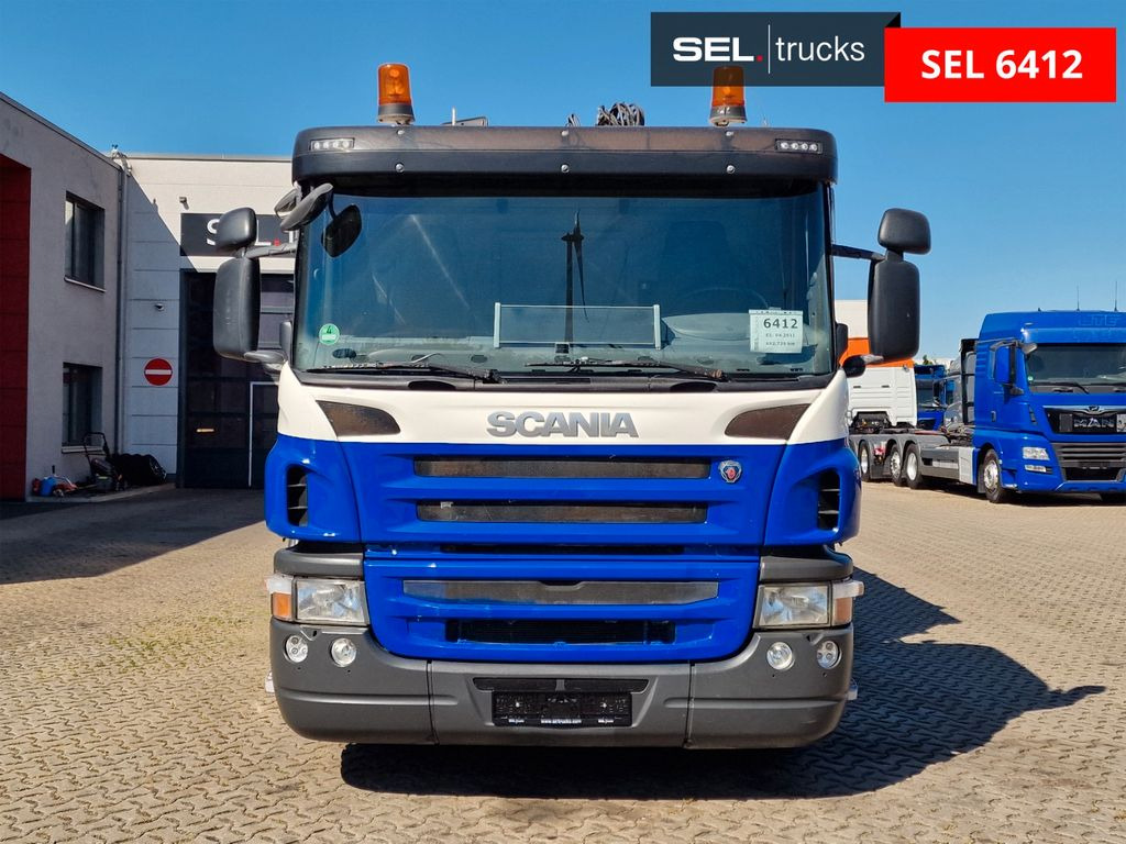 Tipper Scania P 320 DB4X2/KRAN/ MKG HLK45 / Gehäuse: Aluminium