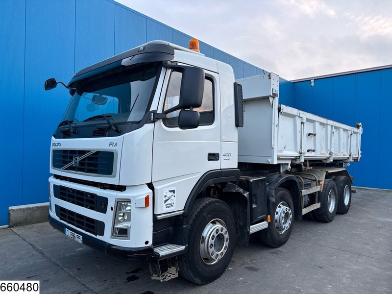 Tipper Volvo FM 400 8x4, Manual, Steelsuspenion