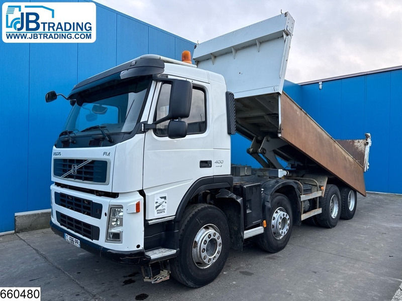 Tipper Volvo FM 400 8x4, Manual, Steelsuspenion