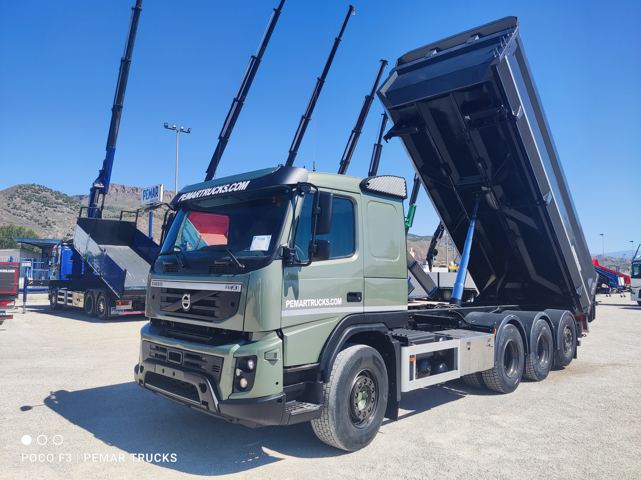 Tipper Volvo FMX 500 8x4 Kipper / Tipper from Denmark, 52900 EUR