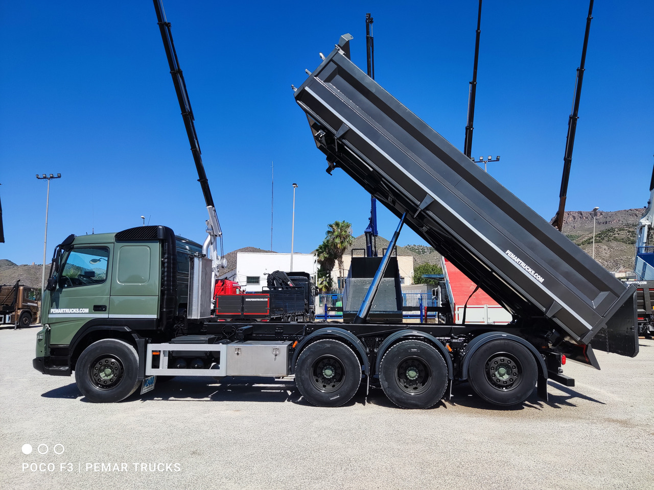 Volvo FMX 500 8X4 BASCULANTE // VOLQUETE // DUMPER 32T E, 2012