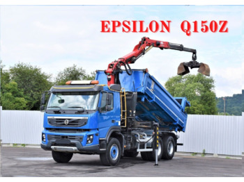 Volvo FMX 500 6x4 Tipper dump truck for sale Hungary Budapest